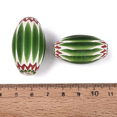 Handmade Millefiori Glass Barrel Beads LS-LA-N002-28A-1
