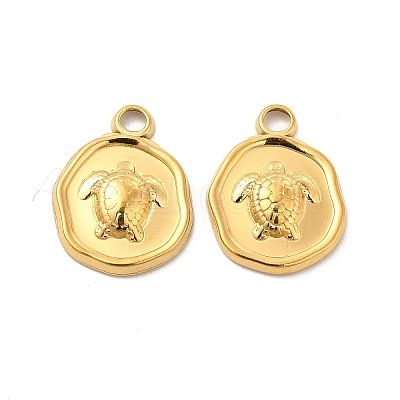 Ion Plating(IP) 304 Stainless Steel Pendants STAS-B032-14G-1
