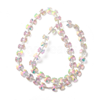 Electroplate Glass Beads EGLA-F163-01-FR03-1