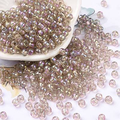 6/0 Glass Seed Beads SEED-T006-04F-08-1