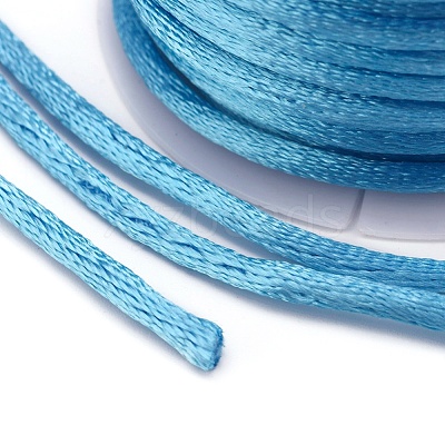 Nylon Satin Rattail Cords NWIR-L006-2mm-11-1