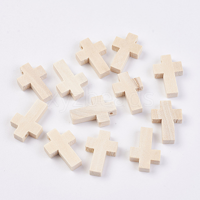 Wood Pendants WOOD-WH0020-A01-1