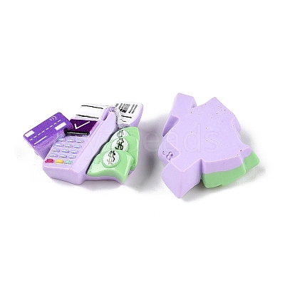 Supermarket Theme Opaque Resin Decoden Cabochons RESI-N039-115F-1