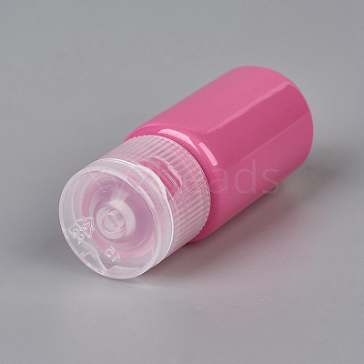 10ml Macaron Color PET Plastic Empty Flip Cap Bottles MRMJ-WH0025-A-08-1