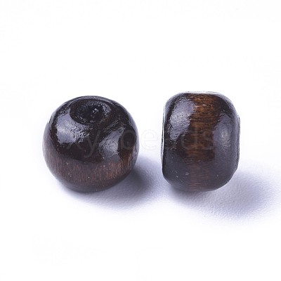 Dyed Natural Wood Beads WOOD-Q006-6mm-06-LF-1