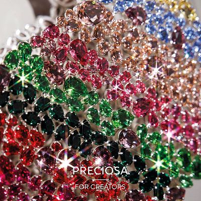 Preciosa® MAXIMA Crystal Sew-On Cups Y-PRC-SD18-00030-235-G-1