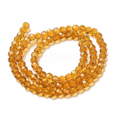 Transparent Glass Beads Strands EGLA-A035-T4mm-D04-1