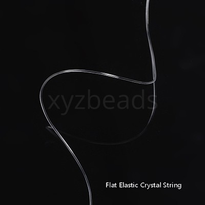 Round Japanese Elastic Crystal String EW-G008-01-0.8mm-1