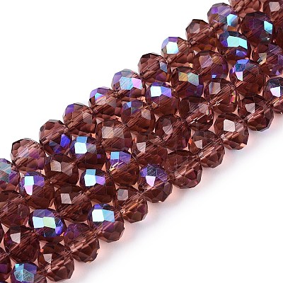 Electroplate Glass Beads Strands EGLA-A044-T8mm-L13-1