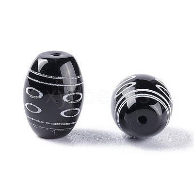 Tibetan Style dZi Beads TDZI-Z001-01-1