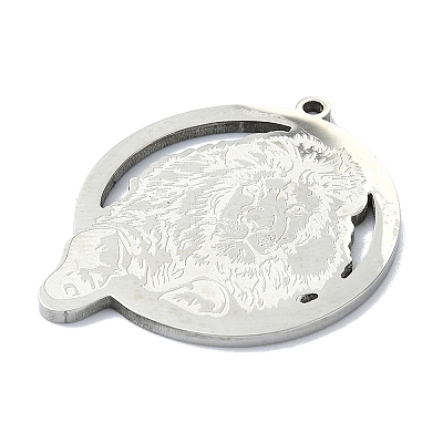 Non-Tarnish 201 Stainless Steel Pendants LS-STAS-R118-13P-1