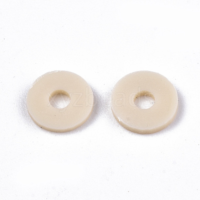 Handmade Polymer Clay Beads CLAY-Q251-6.0mm-106-1