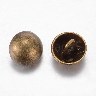 Alloy Shank Buttons BUTT-D054-20mm-06AB-1