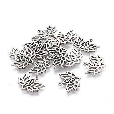 Tibetan Style Alloy Pendants X-TIBE-S301-008TAS-NR-1