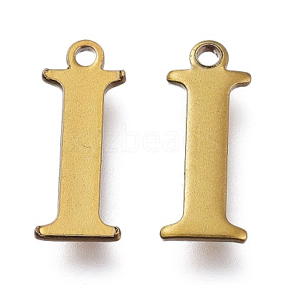 PVD Vacuum Plating  304 Stainless Steel Charms STAS-H112-I-AB-1