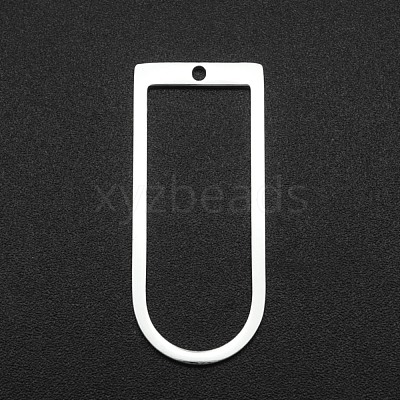 Tarnish Resistant 201 Stainless Steel Pendants STAS-R111-LA081-1