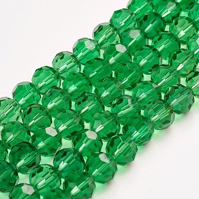 Imitation Austrian Crystal Bead Strands G-M181-10mm-15A-1