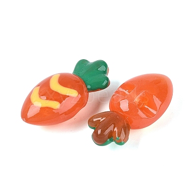 Imitation Jelly Effect Acrylic Beads OACR-N126-11A-1