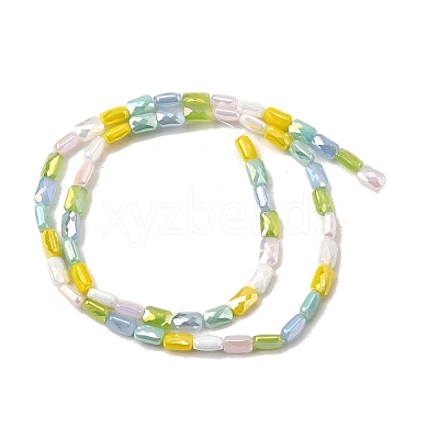 Electroplate Glass Beads Strands EGLA-D300-05-03-1