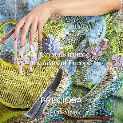 Preciosa® Crystal Hotfix Flatback Stones Y-PRC-HSS10-20050-1