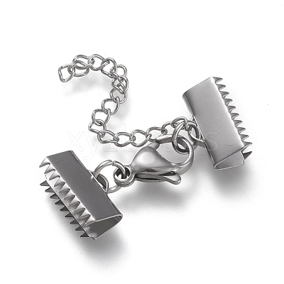 Tarnish Resistant 304 Stainless Steel Curb Chain Extender STAS-K195-21P-01-1