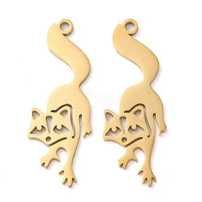 304 Stainless Steel Pendants STAS-R116-03G-1