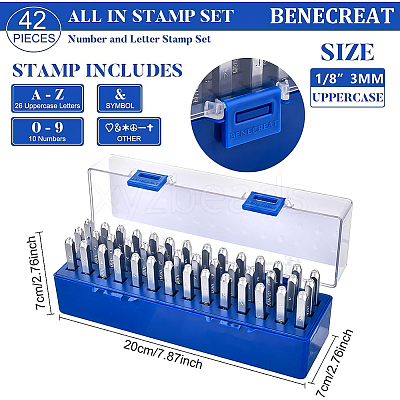 Iron Seal Stamps DIY-BC0004-33-1