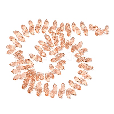 Crystal Glass Beads Strands GLAA-D033-38-1