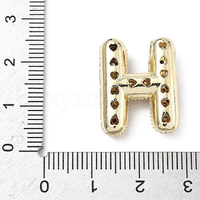 Brass Micro Pave Cubic Zirconia Pendants KK-Z108-02G-H-1