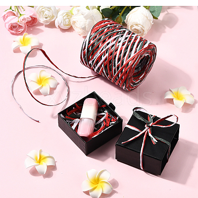 Segment Dyed Raffia Paper Cords for DIY Craft OCOR-WH20020-27E-1