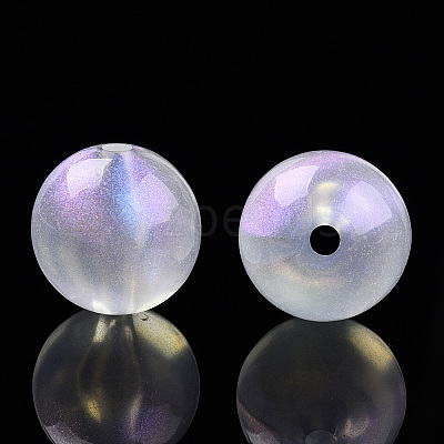 Transparent Acrylic Beads OACR-N008-108D-01-1