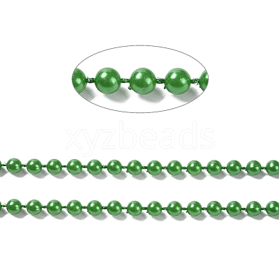 Acrylic Imitation Pearl Beaded Trim Garland Strand AJEW-R067-09-1