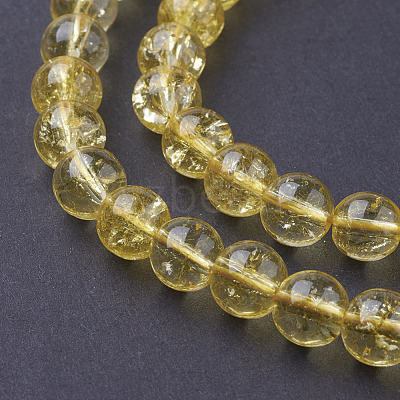 Citrine Beads Strands X-G-C076-8mm-6A-1