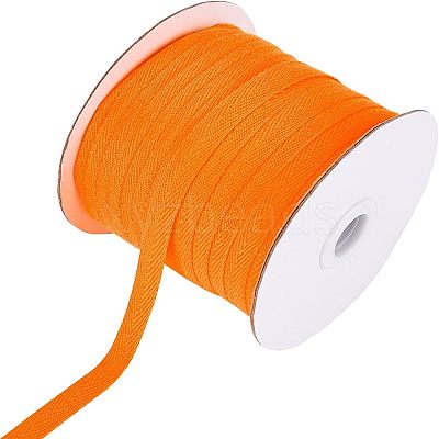 Cotton Twill Tape Ribbons OCOR-WH0058-35Q-1