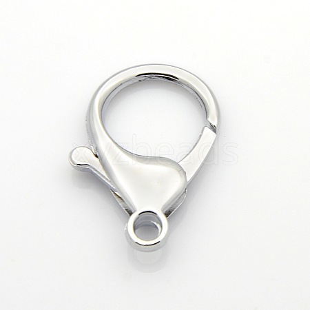 Zinc Alloy Large Lobster Claw Clasps X-PALLOY-O040-01-1