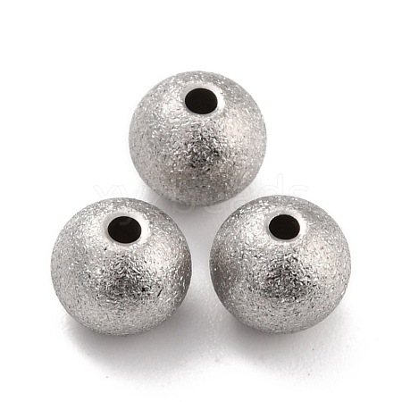 201 Stainless Steel Beads STAS-STAS-Z039-02G-P-1