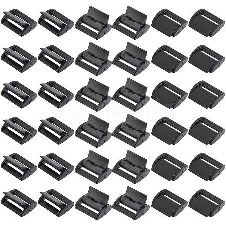  40Pcs Plastic Cam Buckle KY-NB0001-46-1