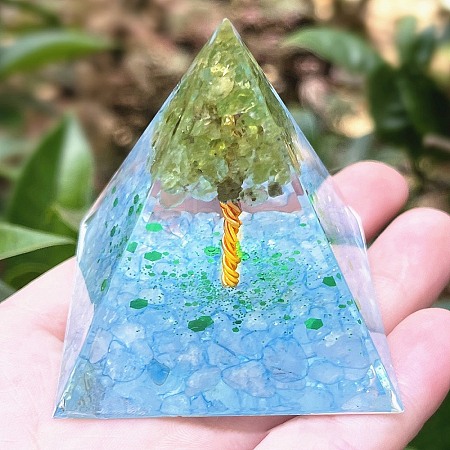 Orgonite Pyramid Resin Energy Generators PW-WGFC7DA-01-1