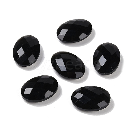 Natural Obsidian Cabochons G-O175-15H-01-1