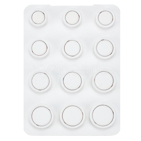 12Pcs ABS Plastic Jewelry Measuring Tool Sets TOOL-ME0001-06-1