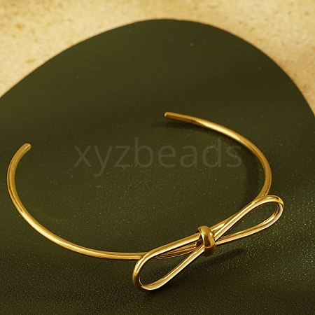 Stainless Steel Cuff Bangles for Women LC9962-2-1