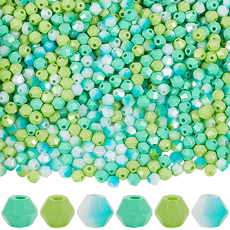 1000Pcs 3 Colors Baking Paint Glass Seed Beads SEED-SP0001-07B-1