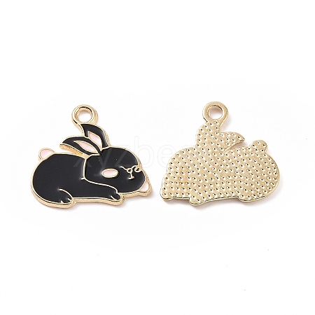 Alloy Enamel Pendants ENAM-G213-22LG-02-1