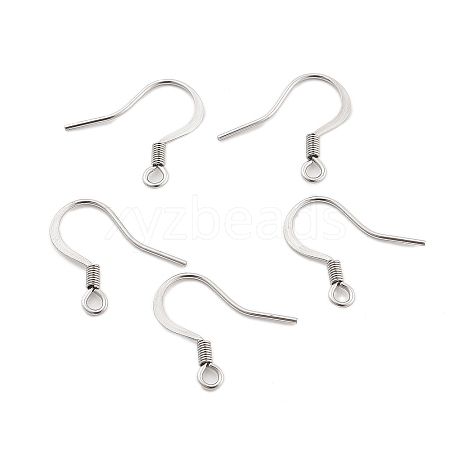 304 Stainless Steel French Earring Hooks STAS-F227-24-24-P-1