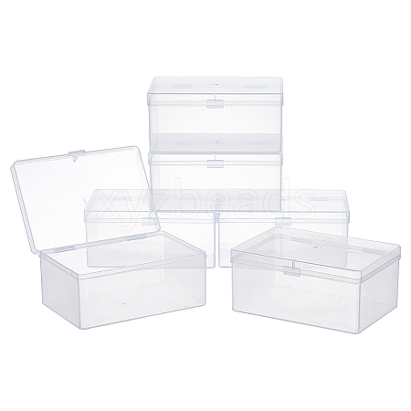 Transparent Plastic Bead Containers CON-WH0074-62-1