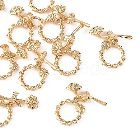 SHEGRACE Brass Toggle Clasps XGRQ5S543-850-G-1