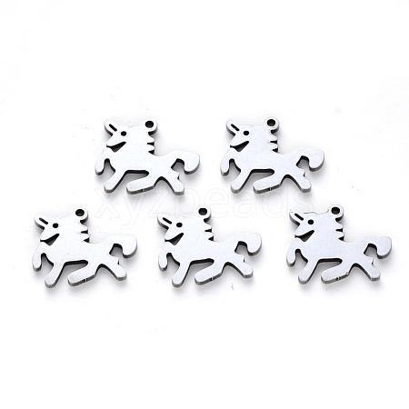 Tarnish Resistant 304 Stainless Steel Charms X-STAS-N092-94-1