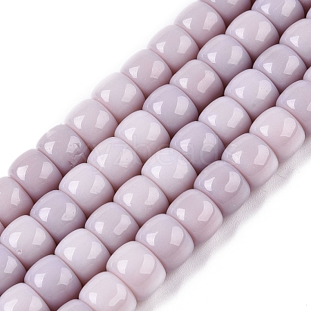 Opaque Glass Beads Strands GLAA-NH0002-B09-1