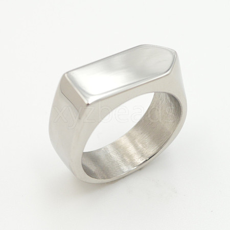 304 Stainless Steel Finger Rings FS-WG5F41B-42-1