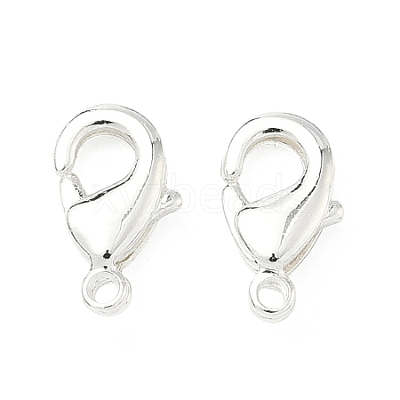 Brass Lobster Claw Clasps KK-H532-17A-S-1